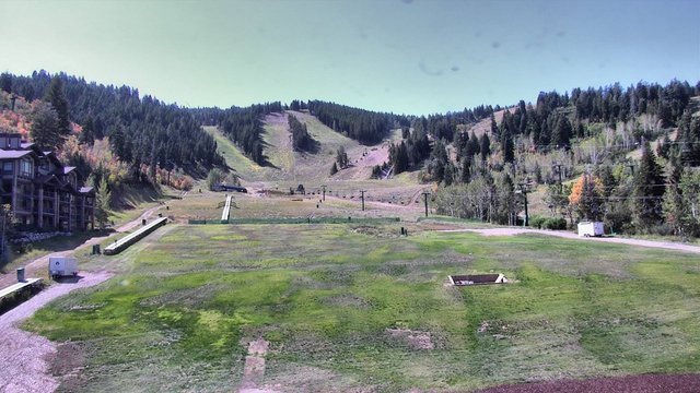 view from Deer Valley Snow Park Lodge on 2026-09-14