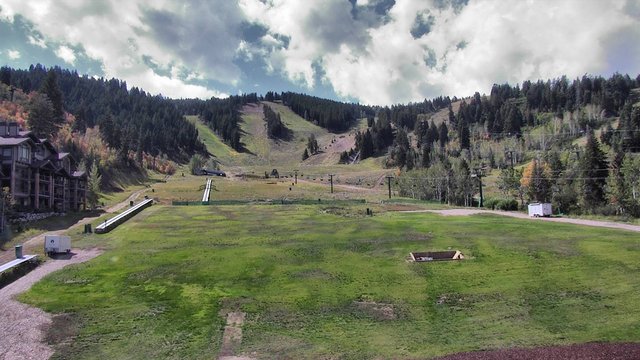 view from Deer Valley Snow Park Lodge on 2026-09-16
