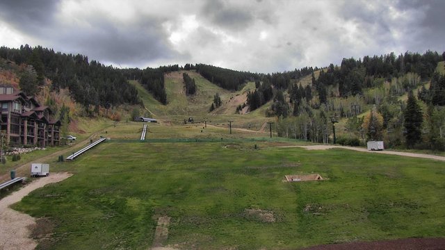 view from Deer Valley Snow Park Lodge on 2026-09-17