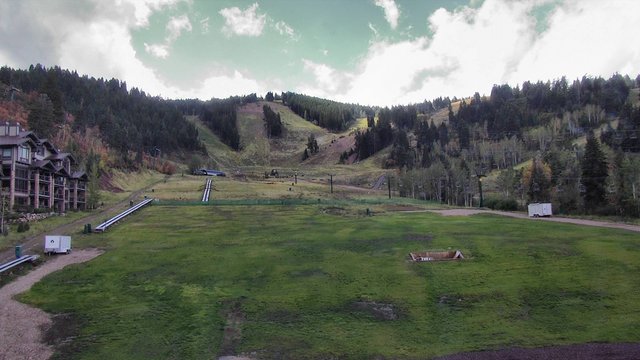 view from Deer Valley Snow Park Lodge on 2026-09-18