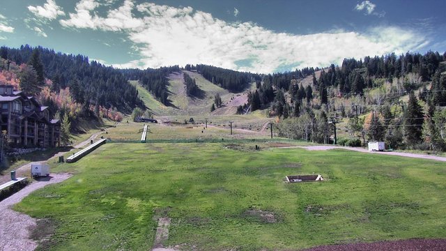 view from Deer Valley Snow Park Lodge on 2026-09-21