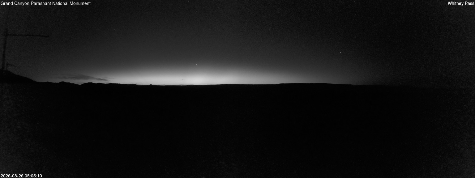time-lapse frame, Whitney Pass webcam