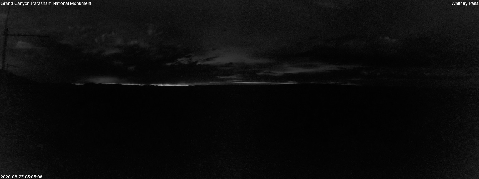 time-lapse frame, Whitney Pass webcam