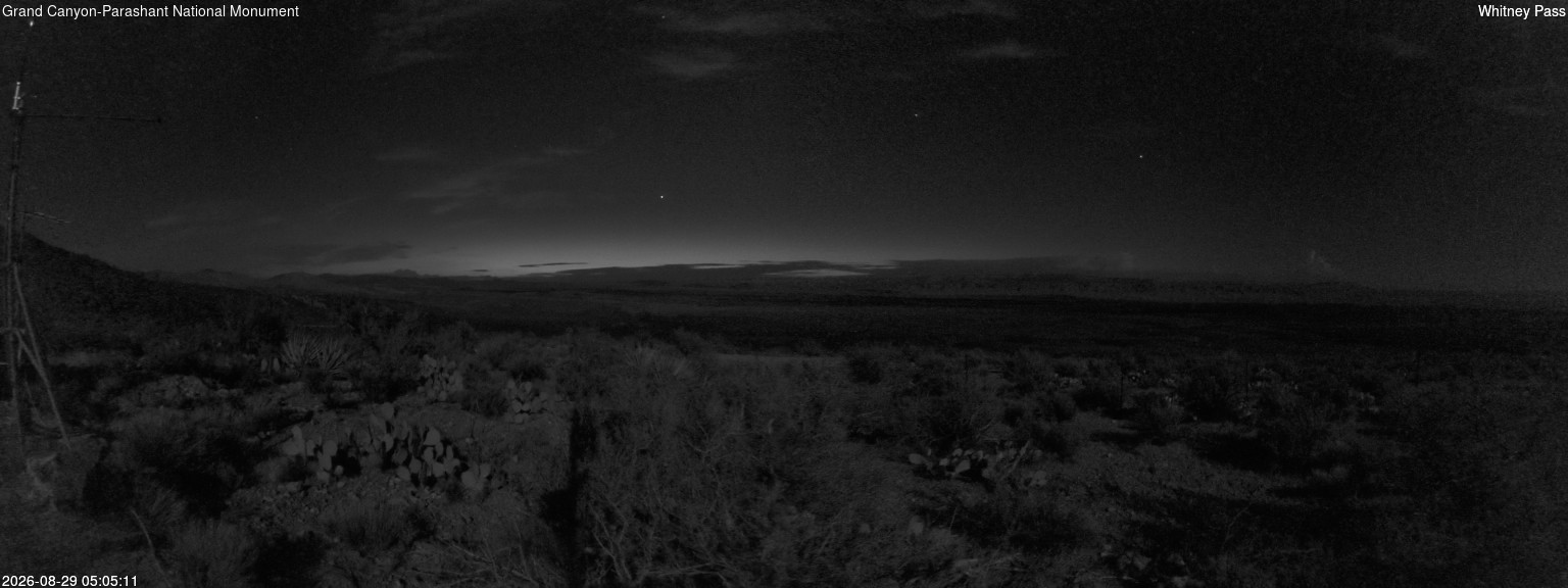 time-lapse frame, Whitney Pass webcam