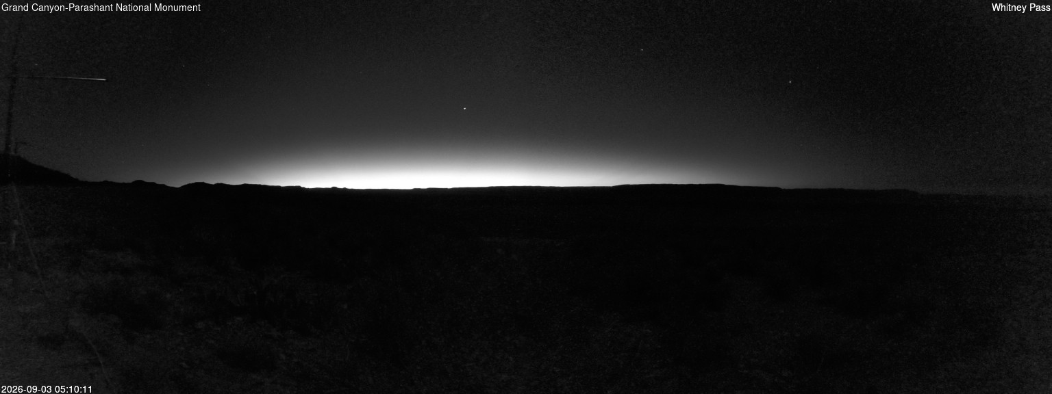time-lapse frame, Whitney Pass webcam