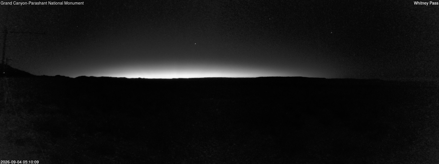 time-lapse frame, Whitney Pass webcam