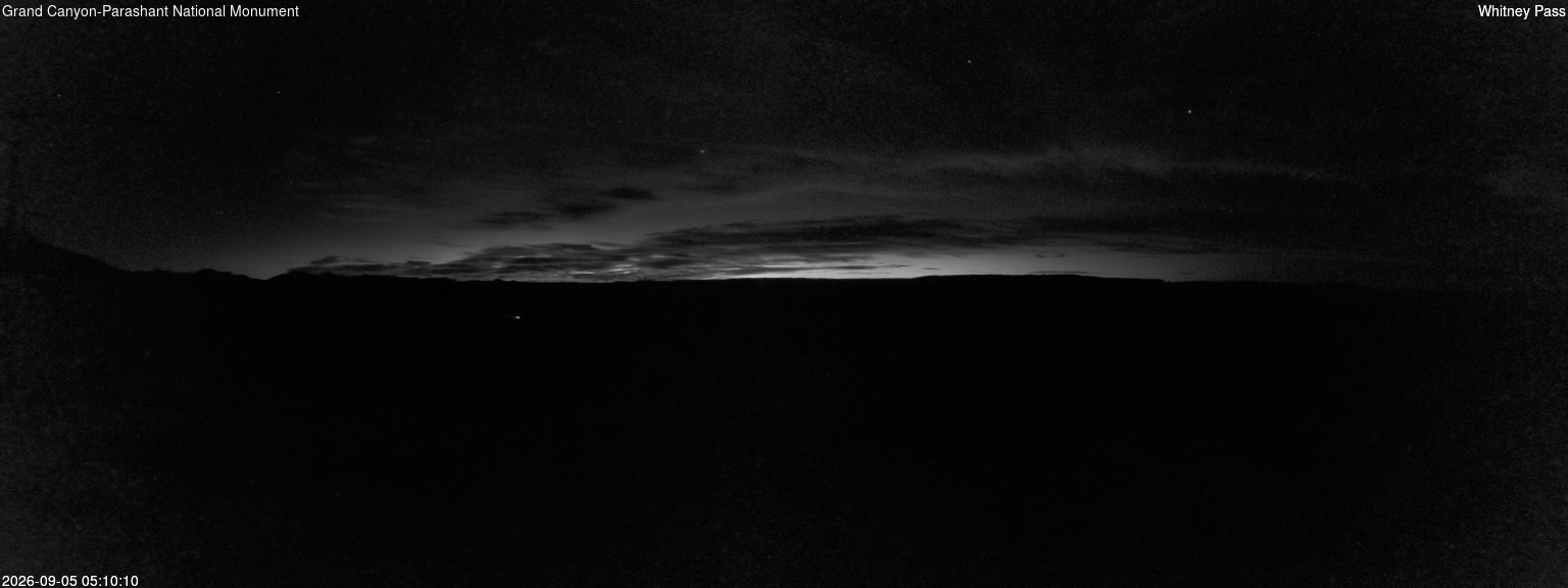 time-lapse frame, Whitney Pass webcam