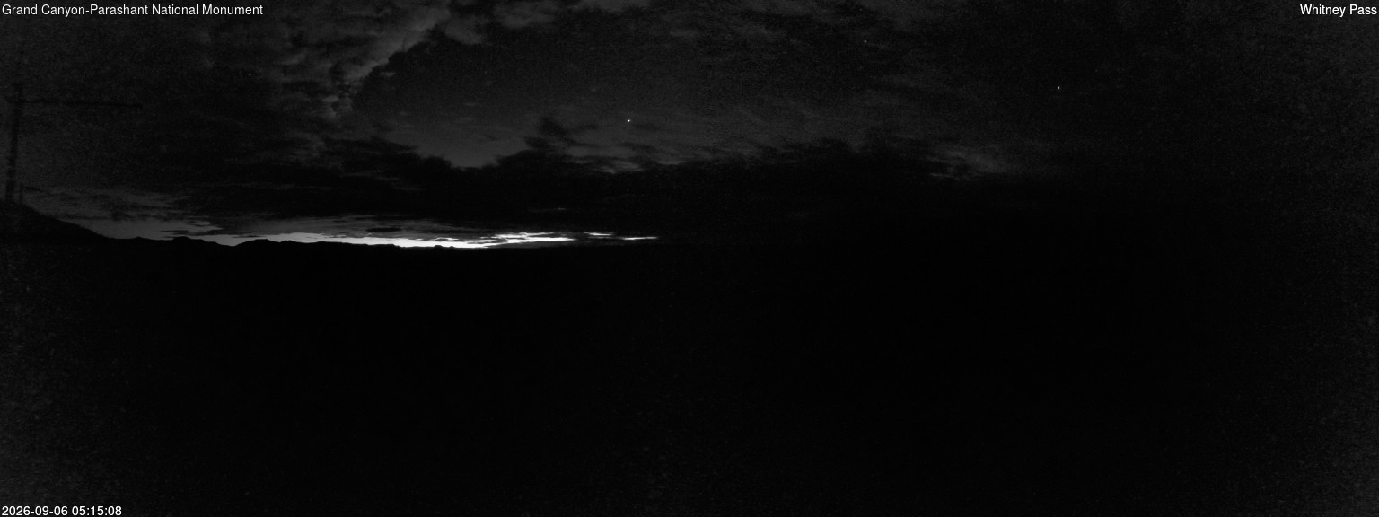time-lapse frame, Whitney Pass webcam