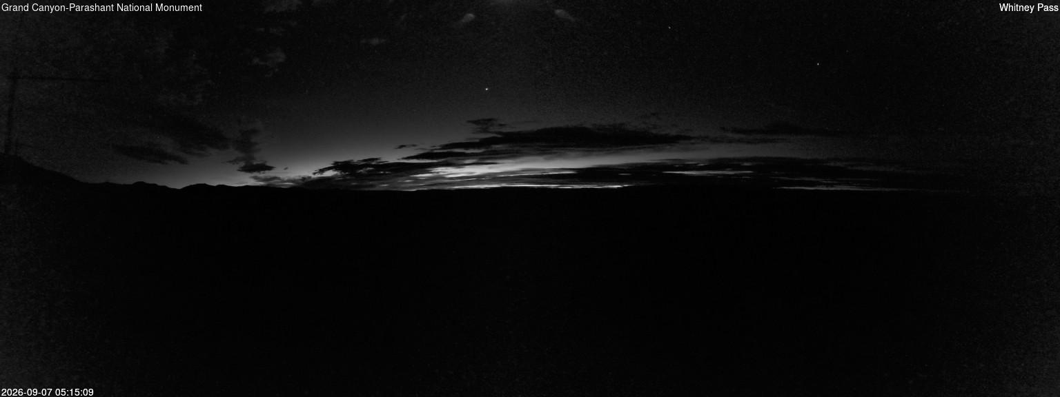 time-lapse frame, Whitney Pass webcam