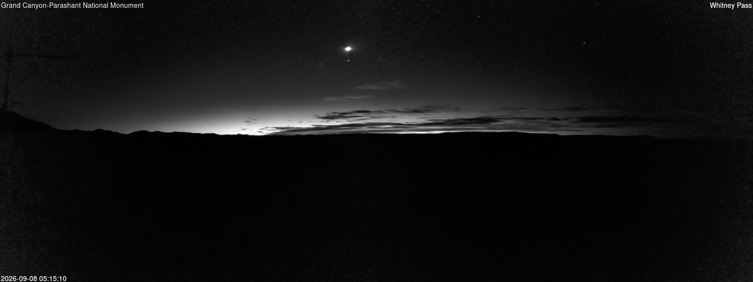 time-lapse frame, Whitney Pass webcam