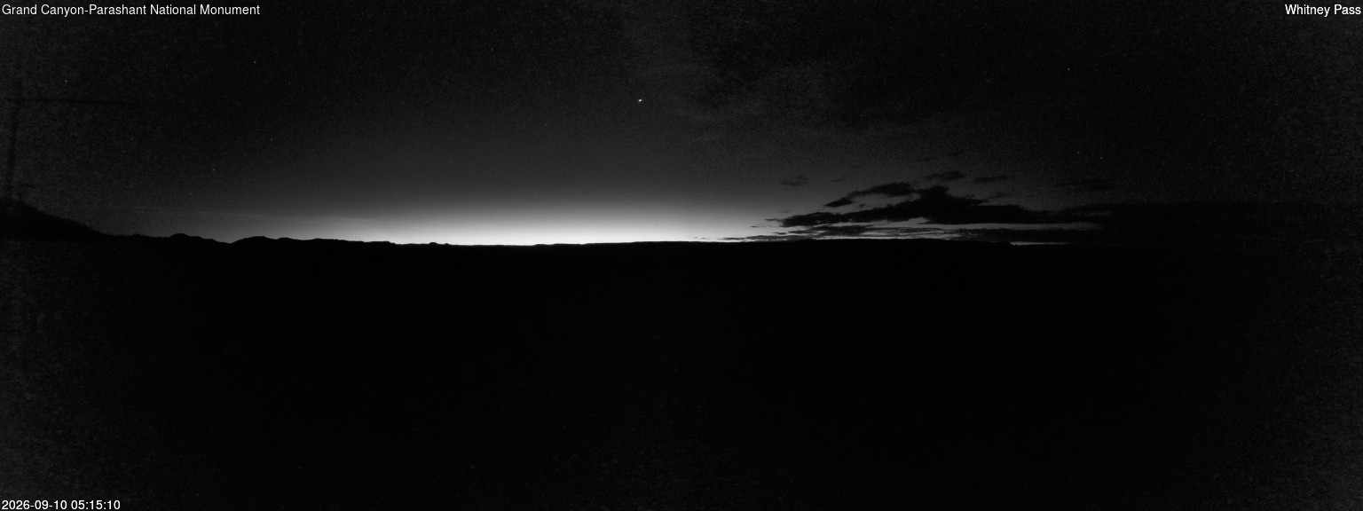 time-lapse frame, Whitney Pass webcam