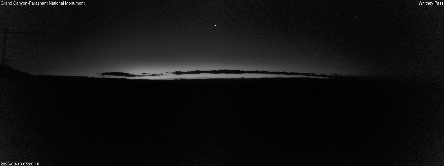 time-lapse frame, Whitney Pass webcam