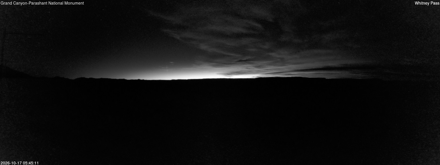 time-lapse frame, Whitney Pass webcam