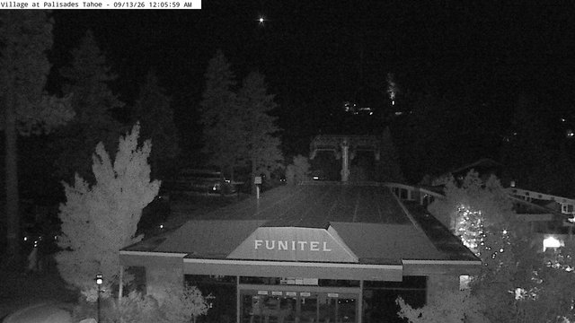 time-lapse frame, Palisades Squaw Base webcam
