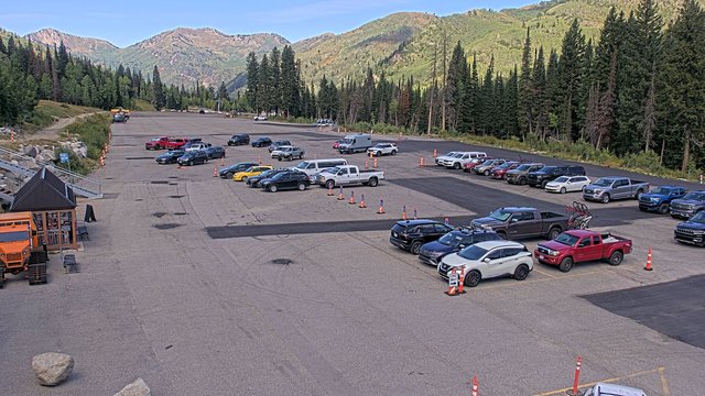 view from Solitude Moonbeam Parking Lot on 2026-09-12