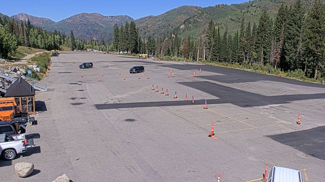 view from Solitude Moonbeam Parking Lot on 2026-09-14