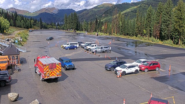 view from Solitude Moonbeam Parking Lot on 2026-09-18
