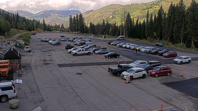 view from Solitude Moonbeam Parking Lot on 2026-09-19