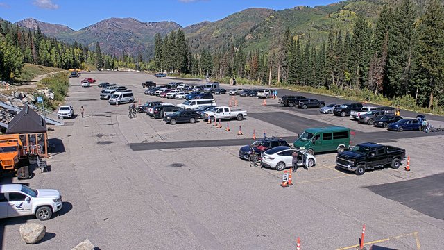 view from Solitude Moonbeam Parking Lot on 2026-09-20