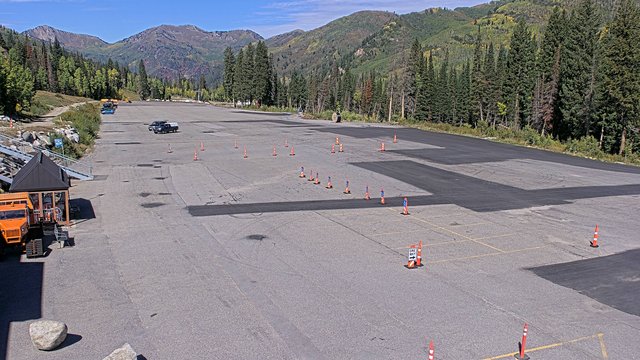 view from Solitude Moonbeam Parking Lot on 2026-09-21
