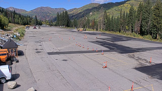 view from Solitude Moonbeam Parking Lot on 2026-09-22