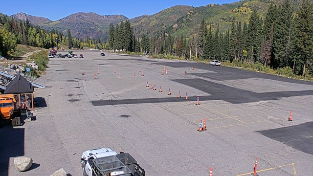 view from Solitude Moonbeam Parking Lot on 2026-09-23