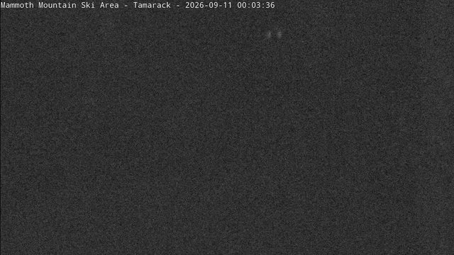 time-lapse frame, Mammoth Tamarack Lodge webcam