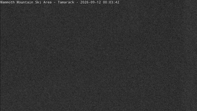 time-lapse frame, Mammoth Tamarack Lodge webcam