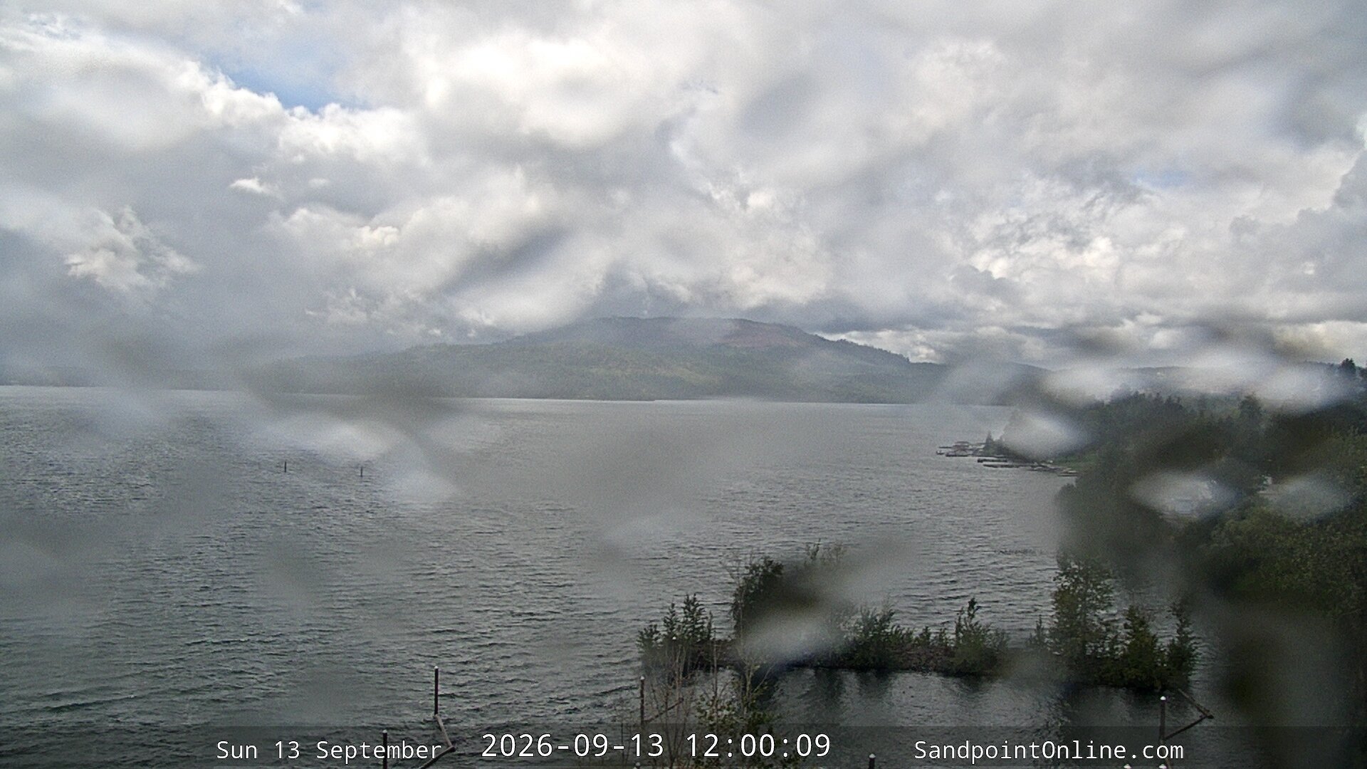 view from Sandpoint Online - Lake Pend Oreille on 2026-09-13