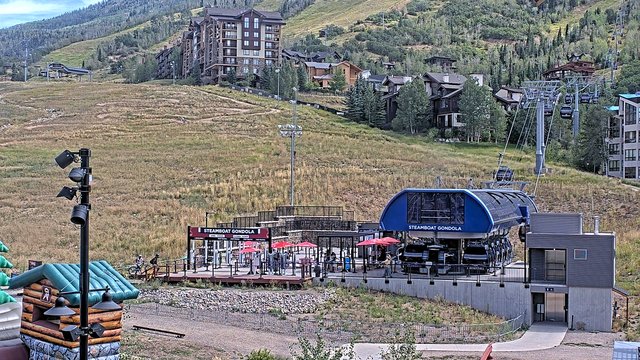 view from Steamboat Gondola on 2026-09-07