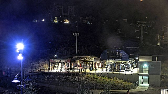 time-lapse frame, Steamboat Gondola webcam