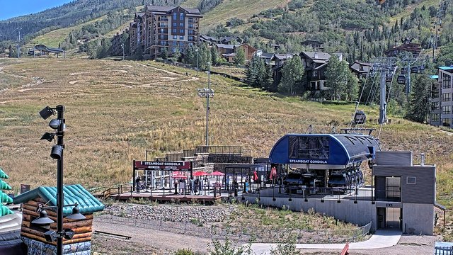 view from Steamboat Gondola on 2026-09-11