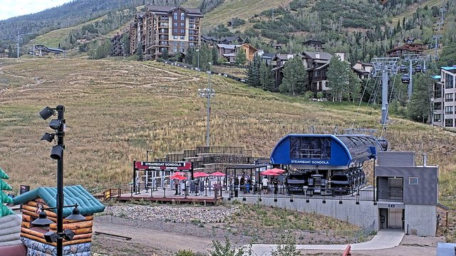 view from Steamboat Gondola on 2026-09-12