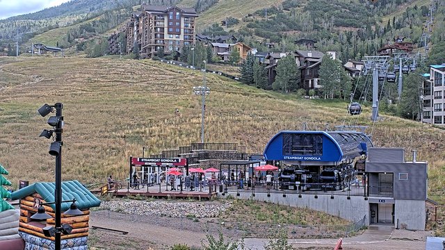 view from Steamboat Gondola on 2026-09-13
