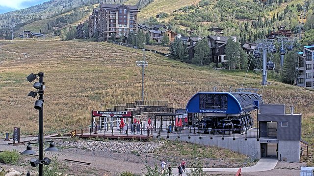view from Steamboat Gondola on 2026-09-14