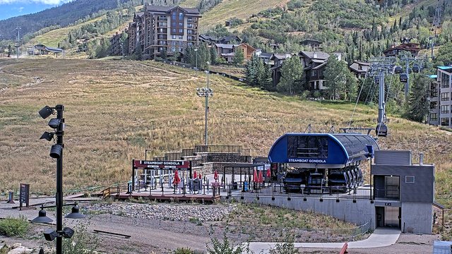 view from Steamboat Gondola on 2026-09-15