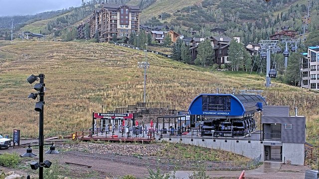 view from Steamboat Gondola on 2026-09-17