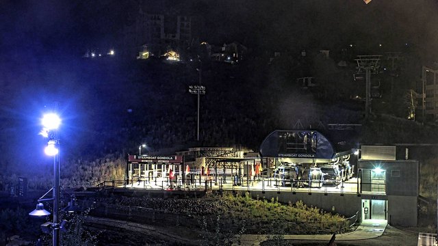 time-lapse frame, Steamboat Gondola webcam