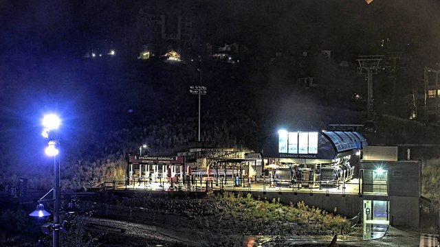 time-lapse frame, Steamboat Gondola webcam