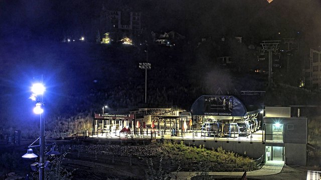 time-lapse frame, Steamboat Gondola webcam