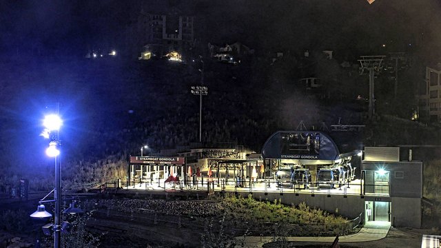 time-lapse frame, Steamboat Gondola webcam