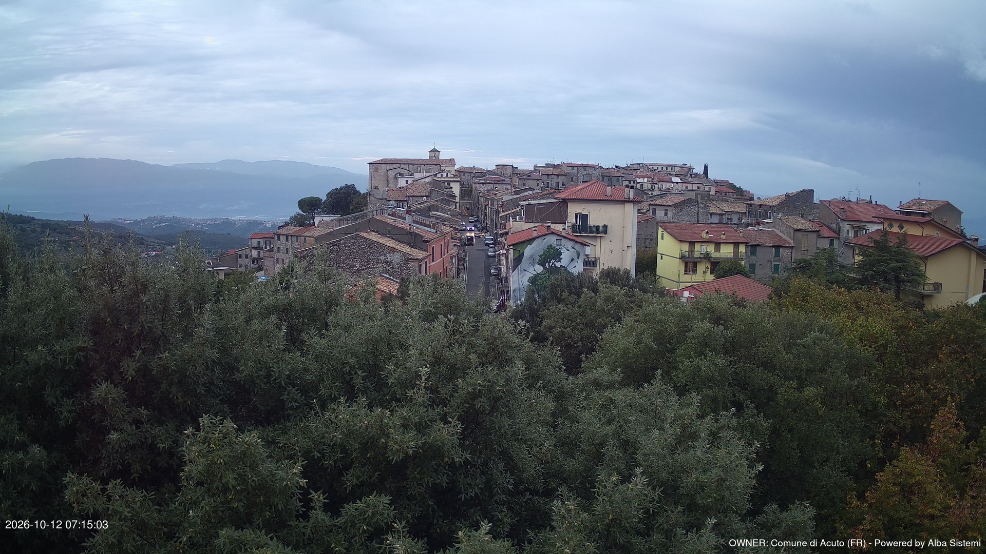 time-lapse frame, ACUTO webcam