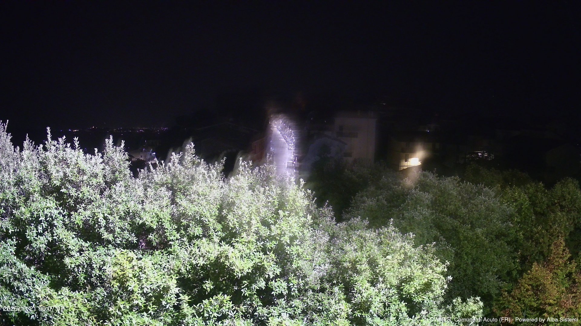 time-lapse frame, ACUTO webcam