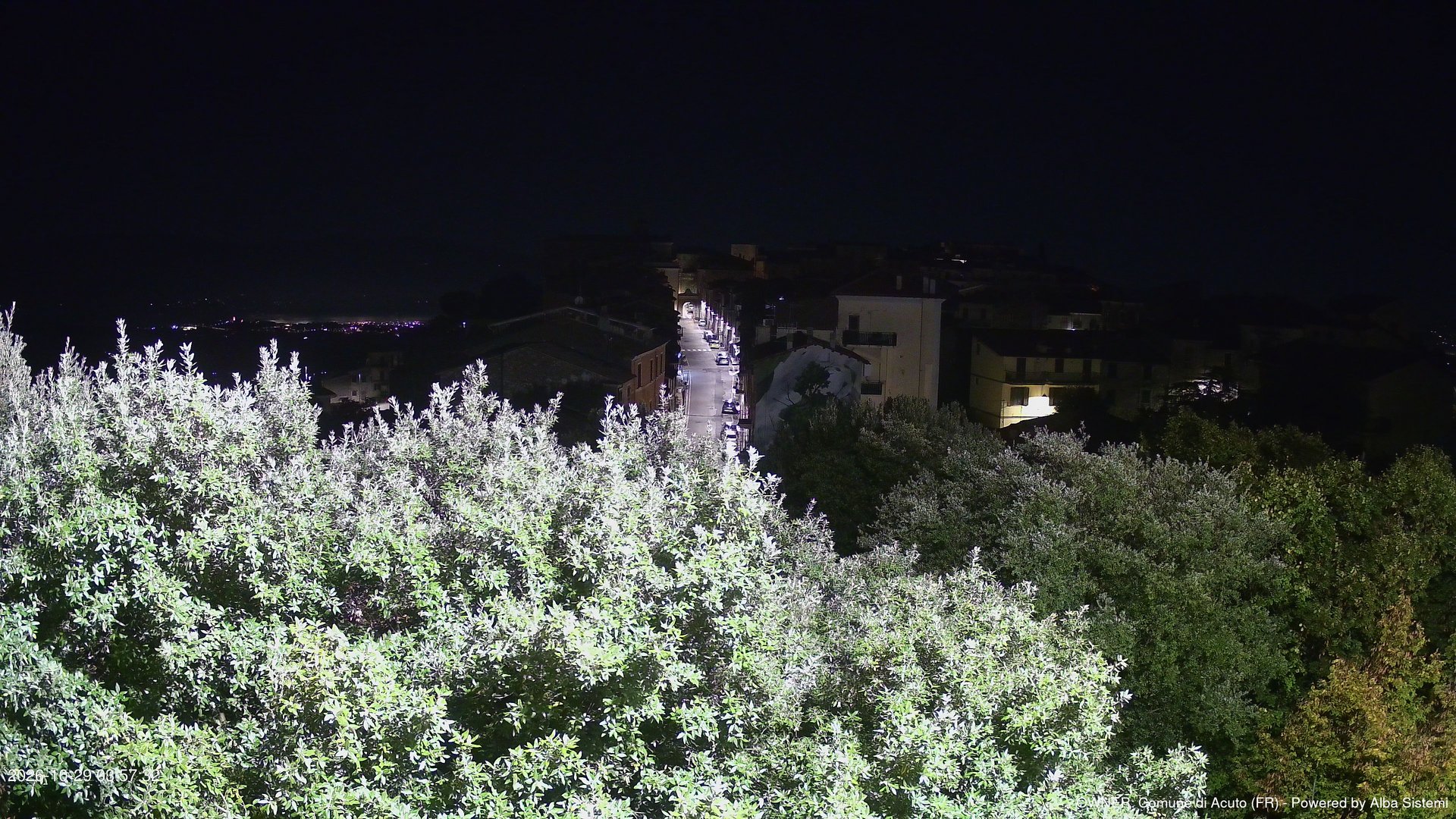 time-lapse frame, ACUTO webcam