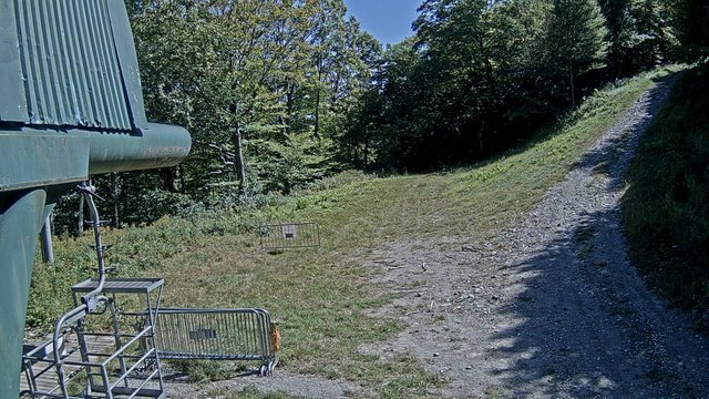 view from Sugarbush Castlerock Lift on 2026-09-12