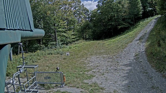 view from Sugarbush Castlerock Lift on 2026-09-14