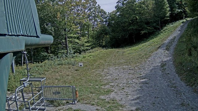 view from Sugarbush Castlerock Lift on 2026-09-16