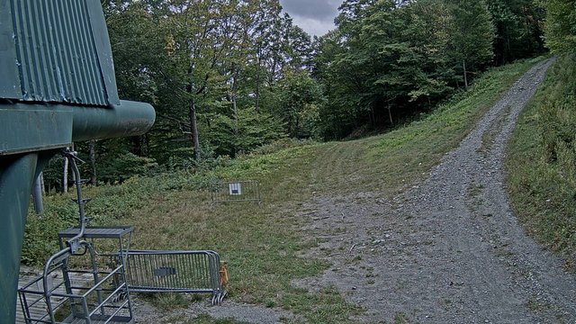 view from Sugarbush Castlerock Lift on 2026-09-17