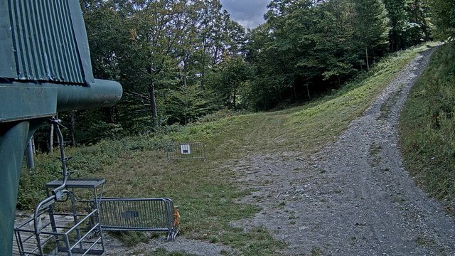 view from Sugarbush Castlerock Lift on 2026-09-18