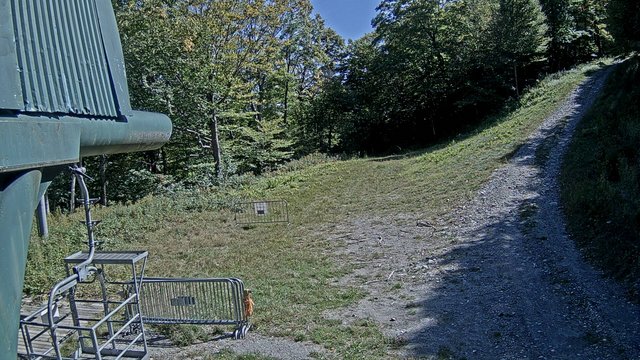 view from Sugarbush Castlerock Lift on 2026-09-19